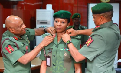 COAS Decorates Appolonia Anele as Colonel, Commends Her Rising Leadership in the Nigerian Army