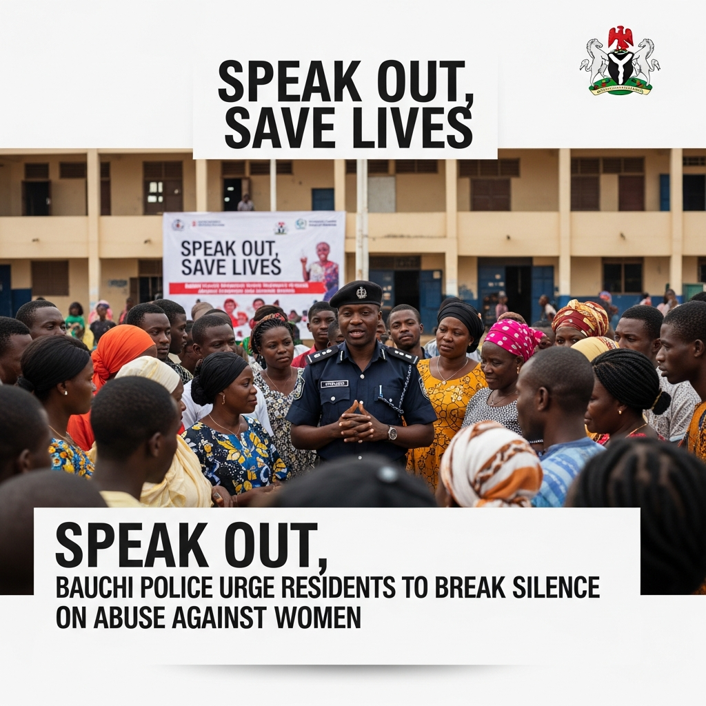 Speak Out, Save Lives: Bauchi Police Urge Residents to Break Silence on Abuse Against Women