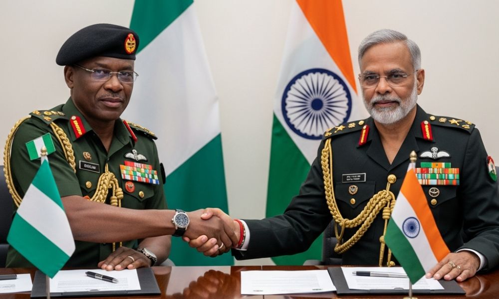 Nigeria, India renew military ties as Army chiefs push for stronger security collaboration