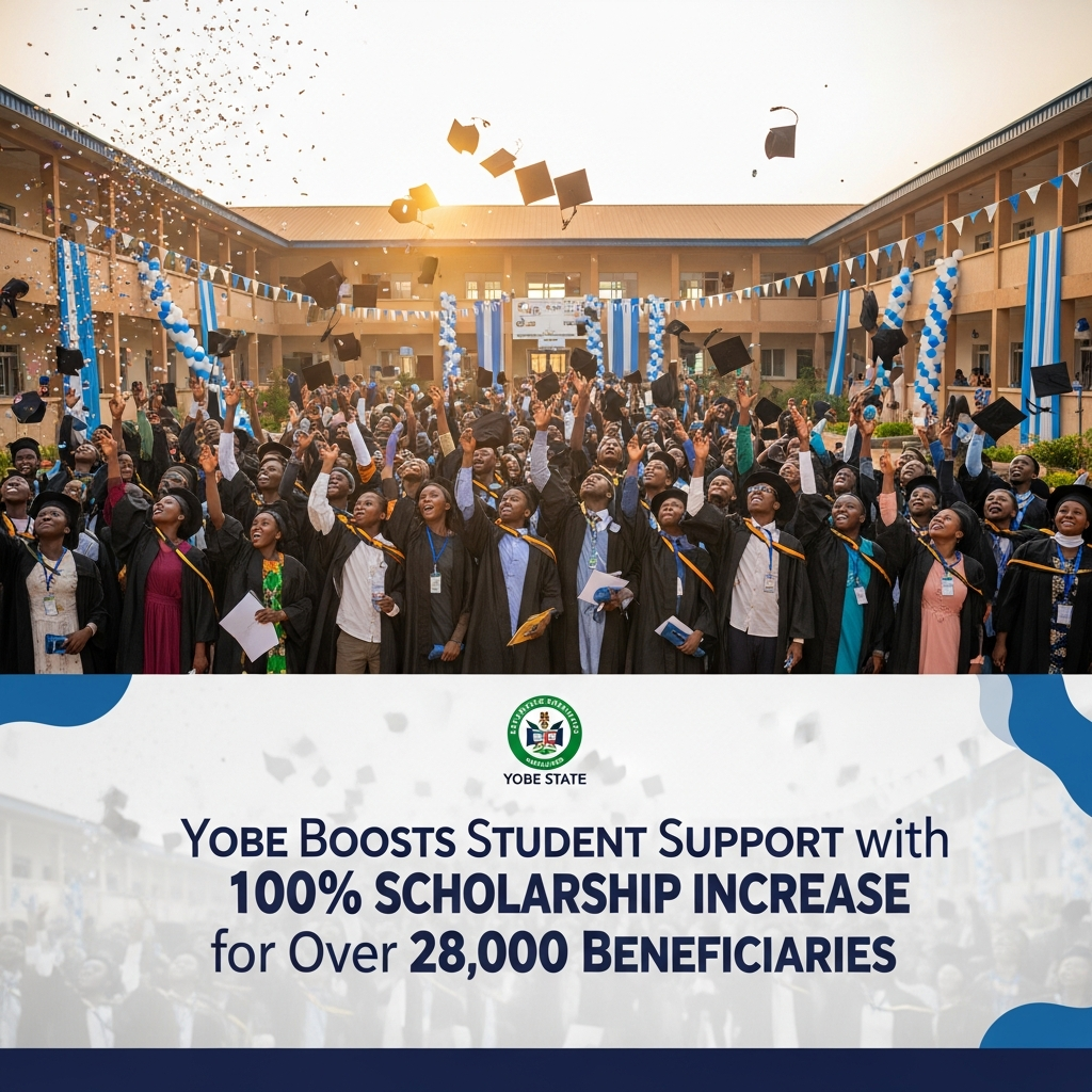 Yobe Boosts Student Support with 100% Scholarship Increase for Over 28,000 Beneficiaries