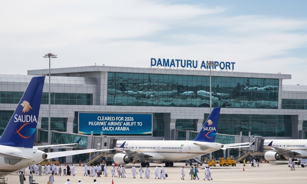 Damaturu Airport Cleared for 2026 Pilgrims’ Airlift to Saudi Arabia