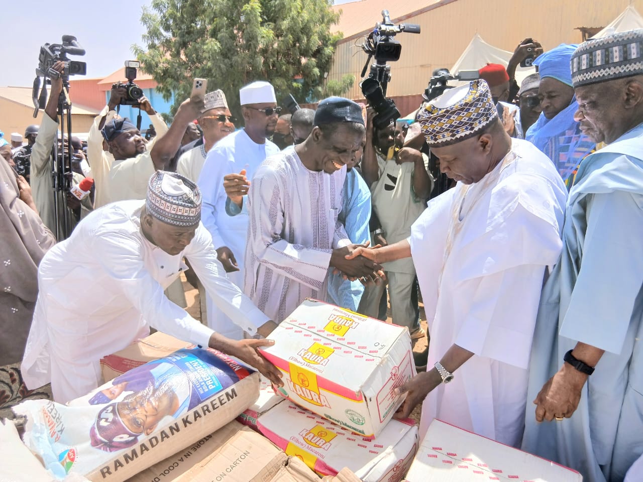 Governor Inuwa Yahaya Launches Ramadan Lifeline for 70,000 Vulnerable Residents in Gombe
