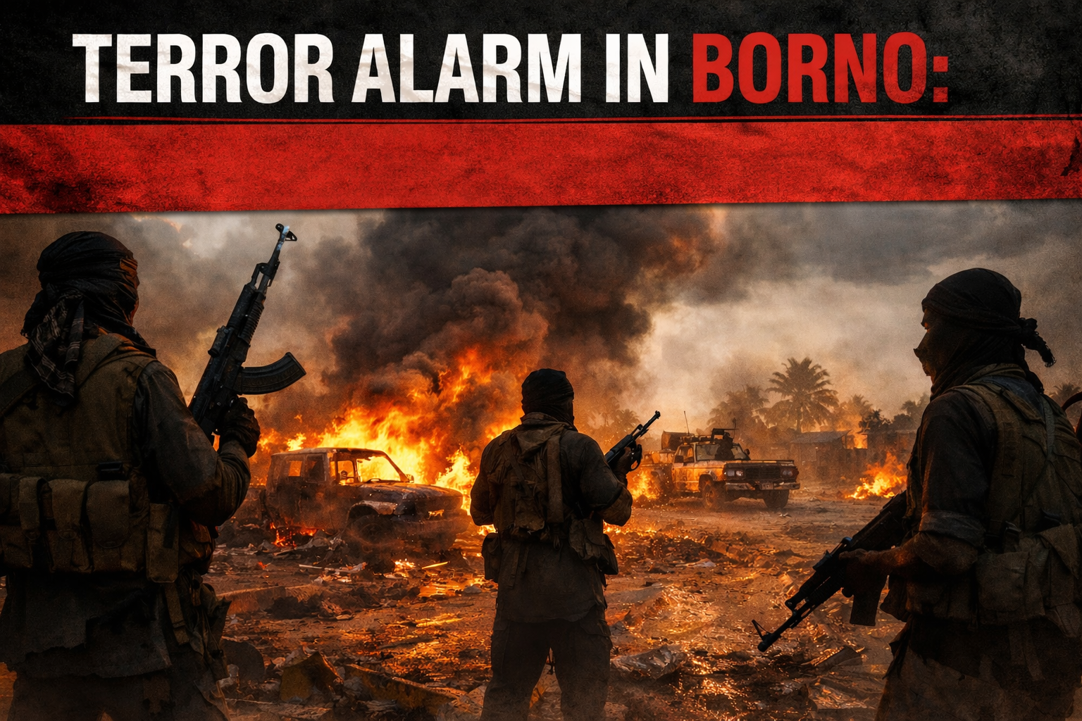 Terror Alarm in Borno: Insurgents Establish New Fortress Near NNPC Exploration Site