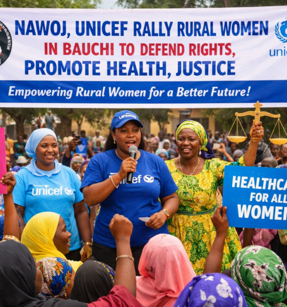 NAWOJ, UNICEF Rally Rural Women in Bauchi to Defend Rights, Promote Health, Justice