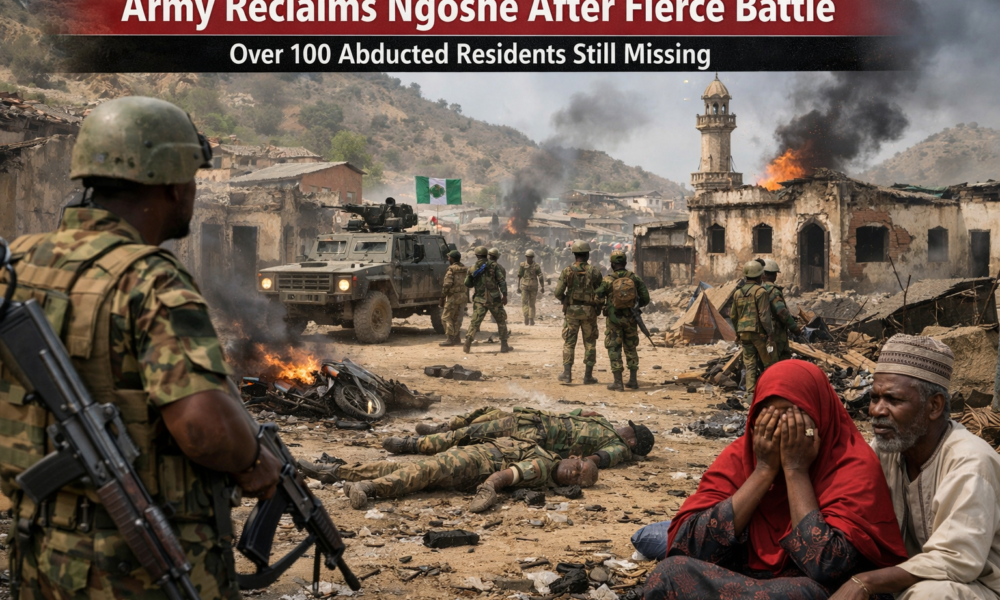 Army Reclaims Ngoshe After Fierce Battle Over 100 Abducted Residents Still Missing