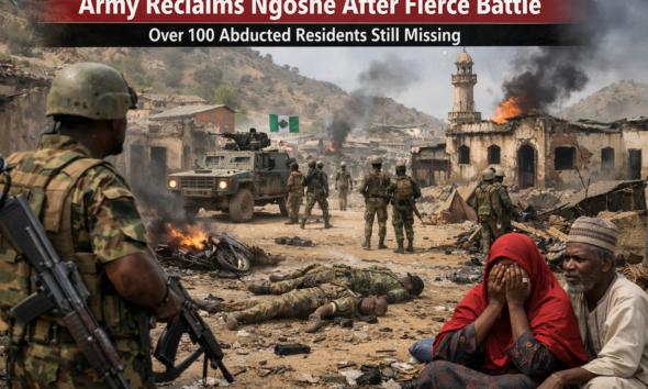 Army Reclaims Ngoshe After Fierce Battle Over 100 Abducted Residents Still Missing