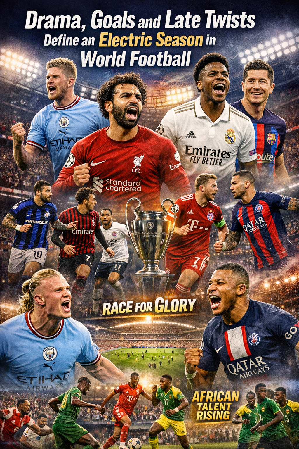  Drama, Goals and Late Twists Define an Electric Season in World Football