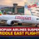 Airspace Tensions Ground Flights: Ethiopian Airlines Suspends 10 Middle East Routes