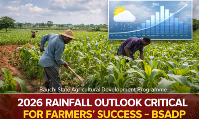 2026 Rainfall Outlook Critical for Farmers’ Success, Says Bauchi Agric Agency