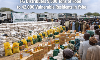 FG Distributes 9,500 Tons of Food to 42,000 Vulnerable Residents in Yobe