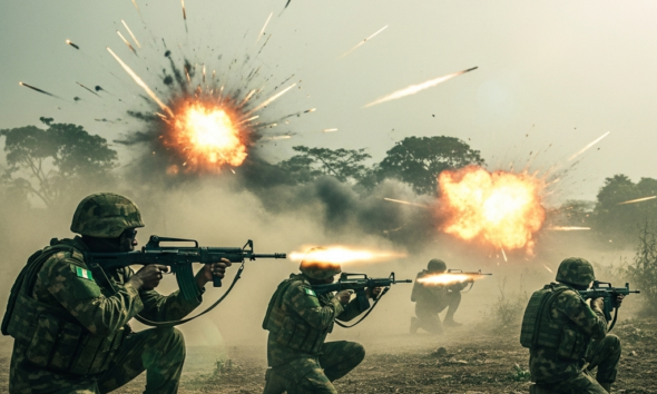 Troops Crush ISWAP Assault in Borno, Dozens of Insurgents Killed