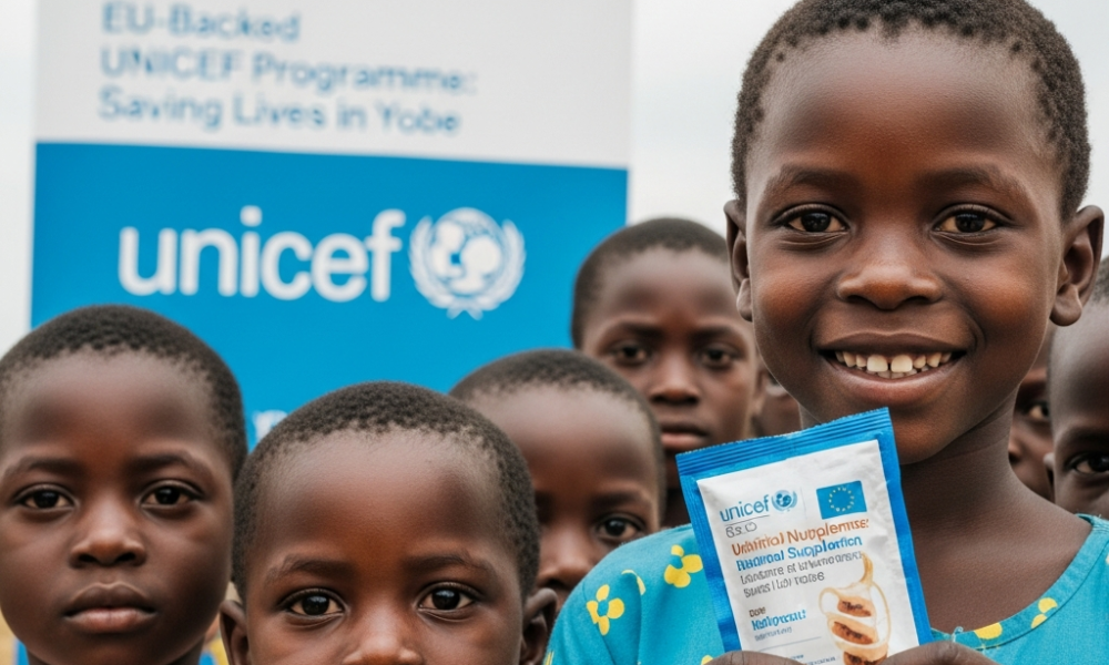 EU-Backed UNICEF Programme Saves Over 40,000 Malnourished Children in Yobe