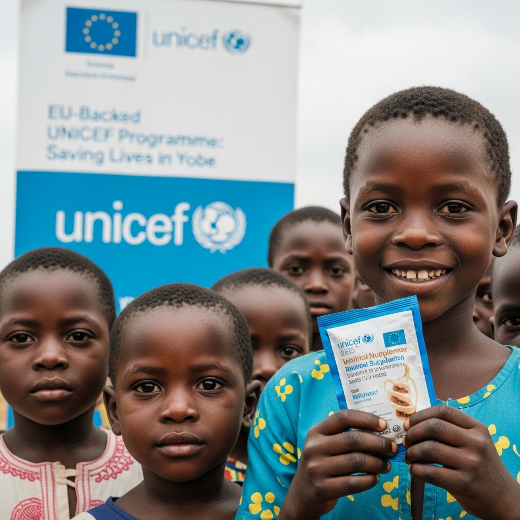 EU-Backed UNICEF Programme Saves Over 40,000 Malnourished Children in Yobe