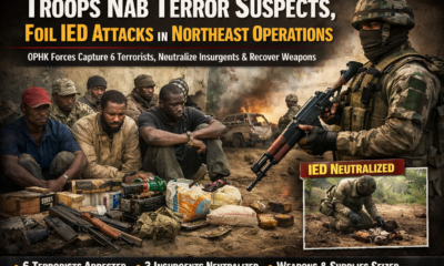 Troops Nab Six Terror Suspects, Foil IED Attacks in Northeast Operations