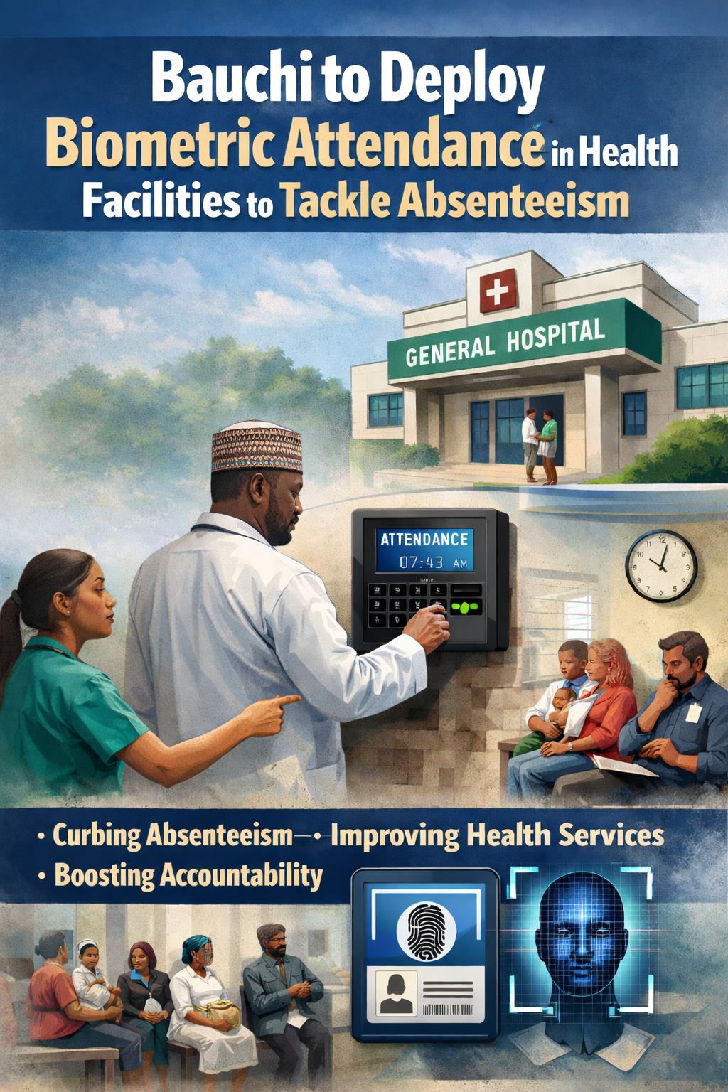 Bauchi to Deploy Biometric Attendance in Health Facilities to Tackle Absenteeism