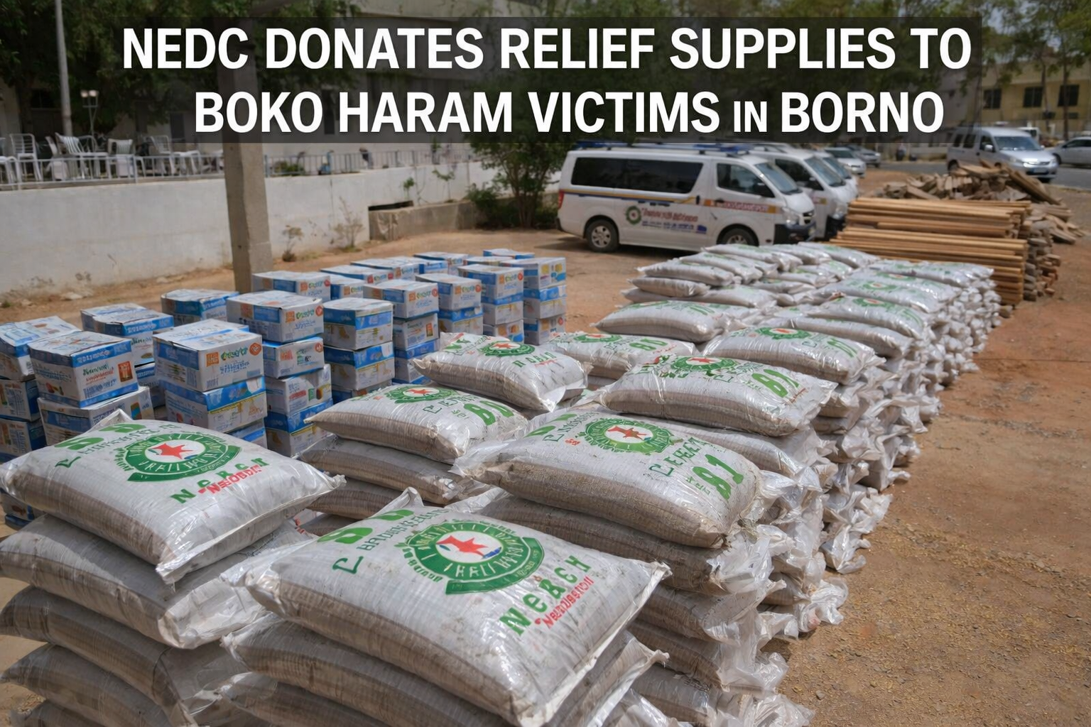 NEDC Sends Relief to Maiduguri Blast Victims, Extends Support to Hard-Hit Borno Communities