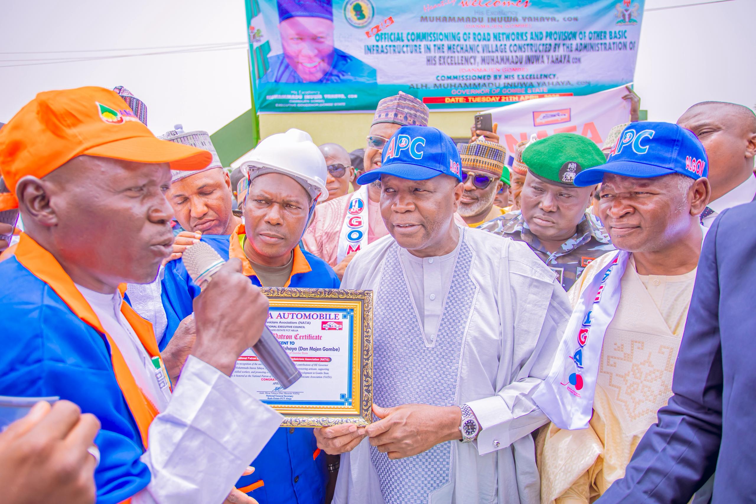 Gov. Inuwa Commits ₦77bn to Roads, Inspects Underpass, Key Urban Projects in Gombe