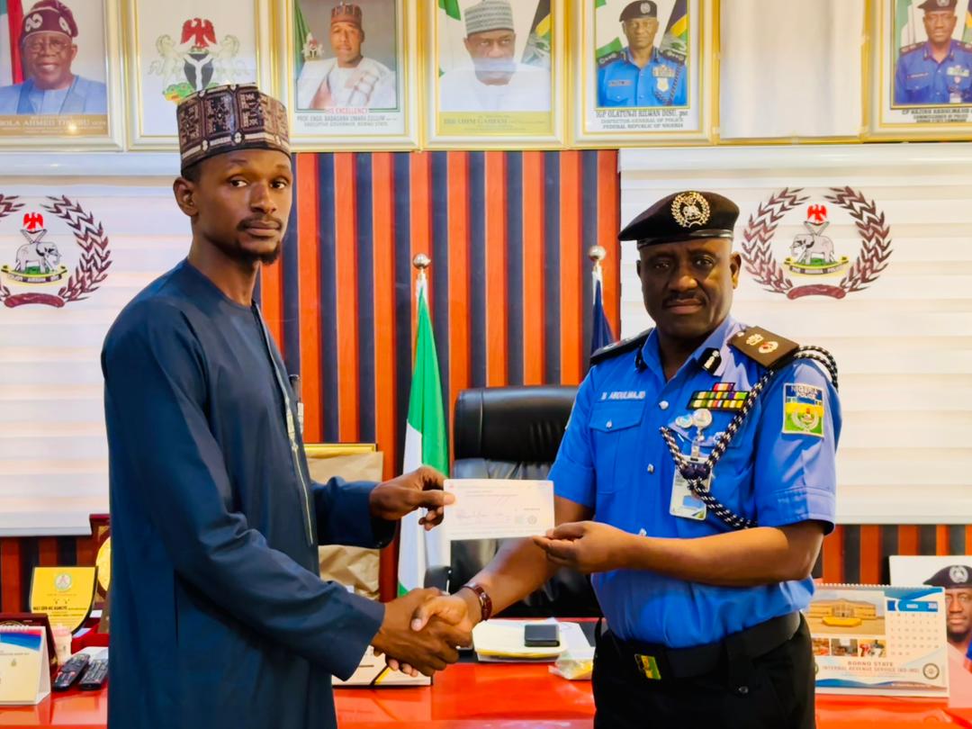 CP Abdulmajid disburses N5.51m to families of fallen officers in Borno