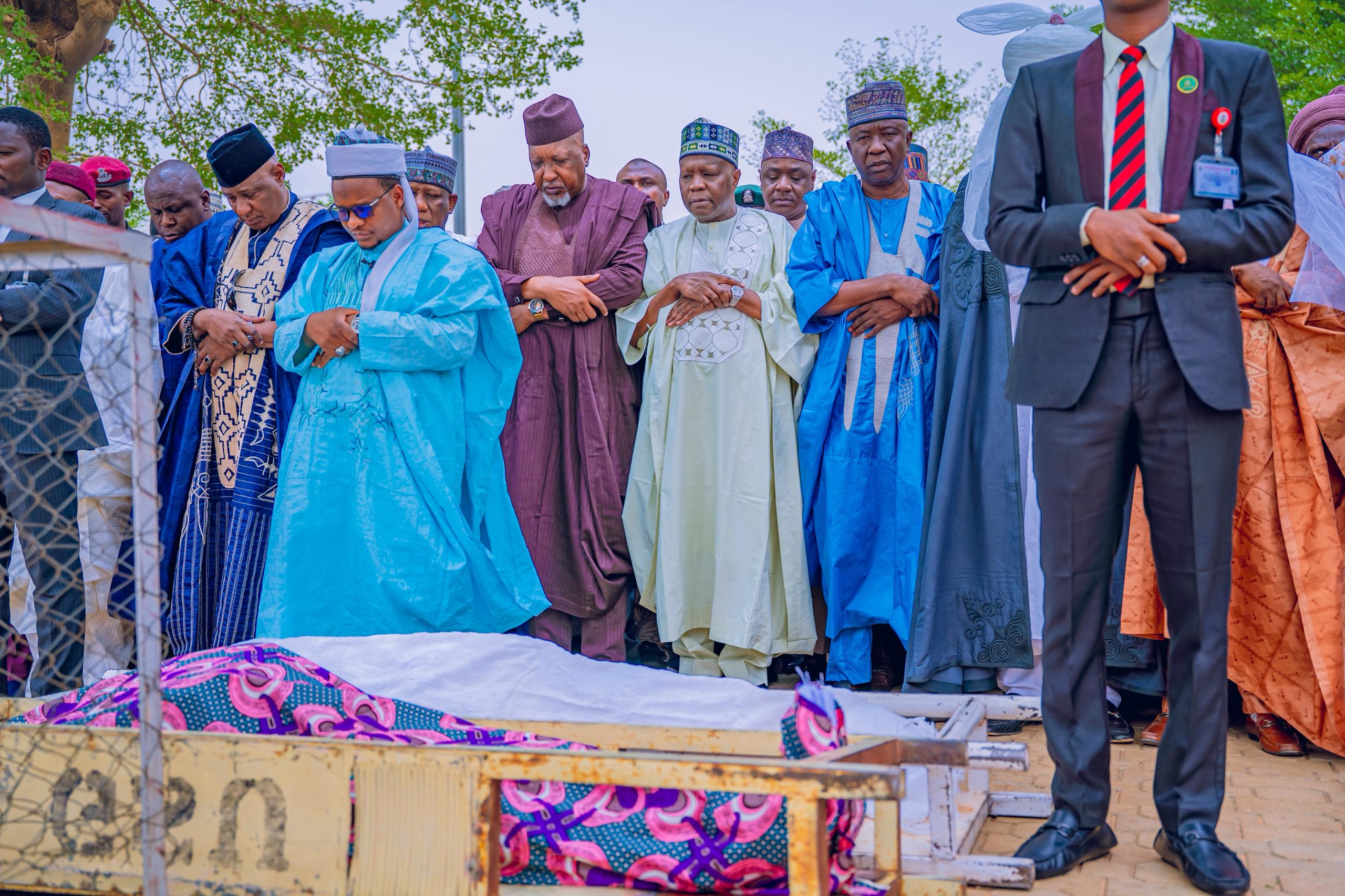 Inuwa Yahaya Pays Last Respect as Gombe Mourns Elder Statesman Manu Malala