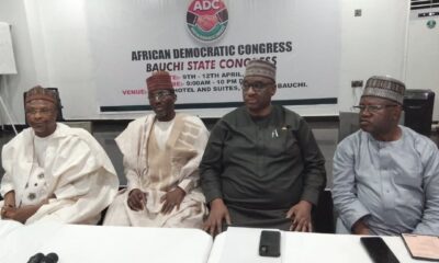 ADC Bauchi Inaugurates New Executives, Chairman Pledges Stronger Party Structure