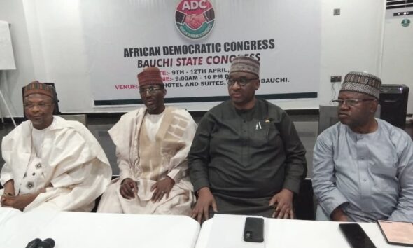 ADC Bauchi Inaugurates New Executives, Chairman Pledges Stronger Party Structure