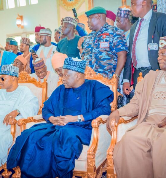 Inuwa Joins Dignitaries at Zulum Family Wedding, Tasks Couples on Faith, Responsibility