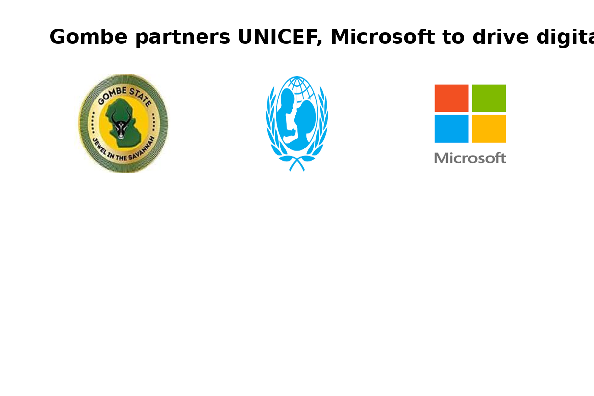 Gombe partners UNICEF, Microsoft to drive digital education initiative
