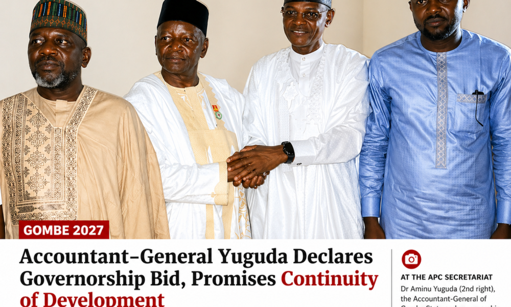 Gombe 2027: Dr Yuguda Joins Governorship Race, Promises to Deepen Ongoing Reforms