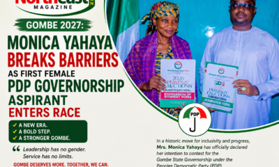 Gombe 2027: Monica Yahaya Breaks Barriers as First Female PDP Governorship Aspirant Enters Race