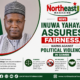 Governor Yahaya Assures Fairness, Warns Against Political Violence in Gombe