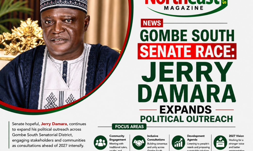 Gombe South Senate Race: Jerry Damara Expands Political Outreach
