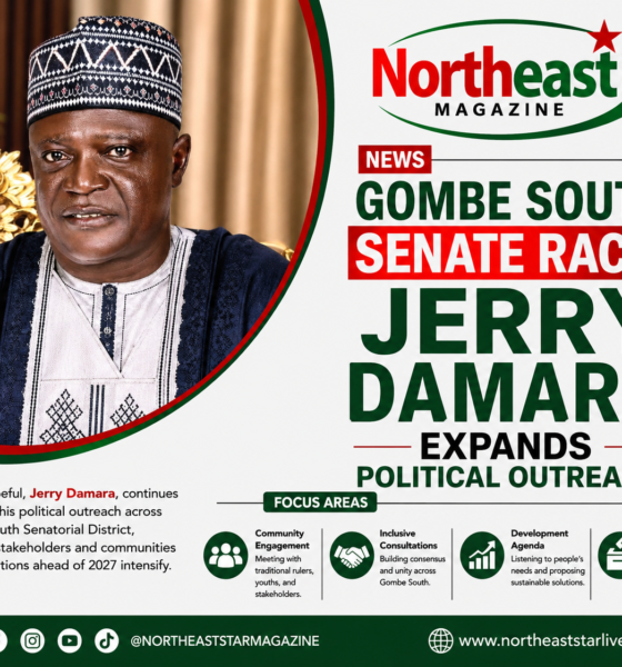Gombe South Senate Race: Jerry Damara Expands Political Outreach
