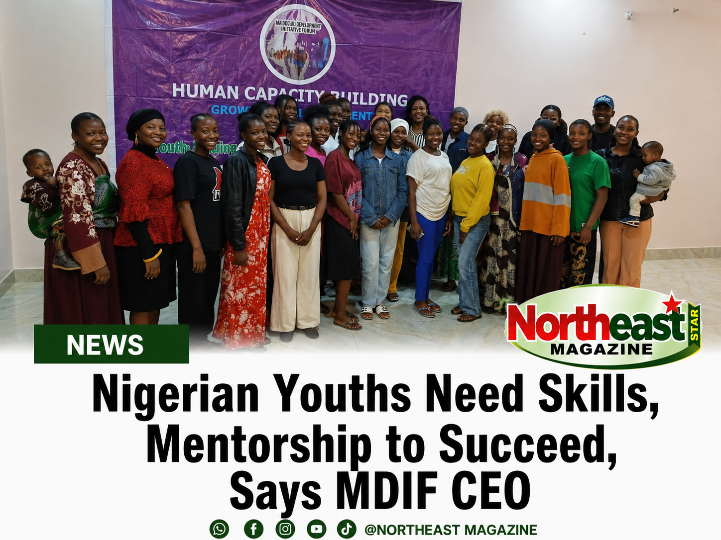 Nigerian Youths Need Skills, Mentorship to Succeed, Says MDIF CEO