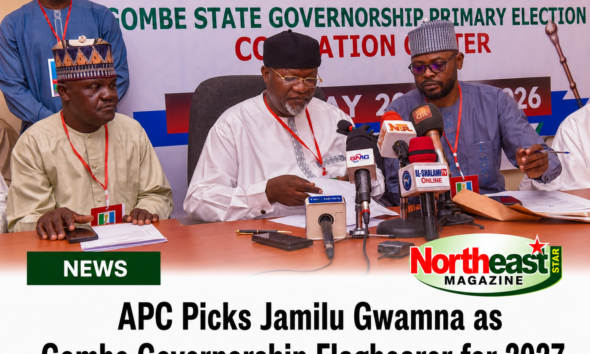 APC Picks Jamilu Gwamna as Gombe Governorship Flagbearer for 2027