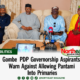 Gombe PDP Governorship Aspirants Warn Against Allowing Pantami Into Primaries