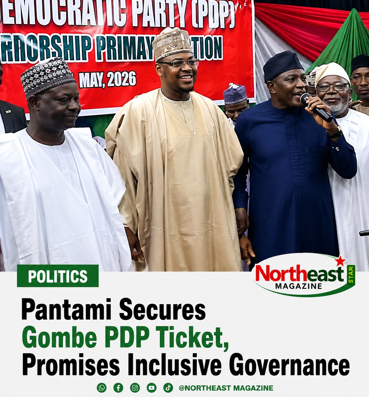 Pantami Secures Gombe PDP Ticket, Promises Inclusive Governance