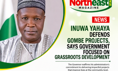 Inuwa Yahaya Defends Gombe Projects, Says Government Focused on Grassroots Development