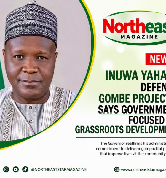 Inuwa Yahaya Defends Gombe Projects, Says Government Focused on Grassroots Development