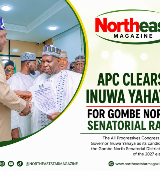 APC Clears Inuwa Yahaya for Gombe North Senatorial Race
