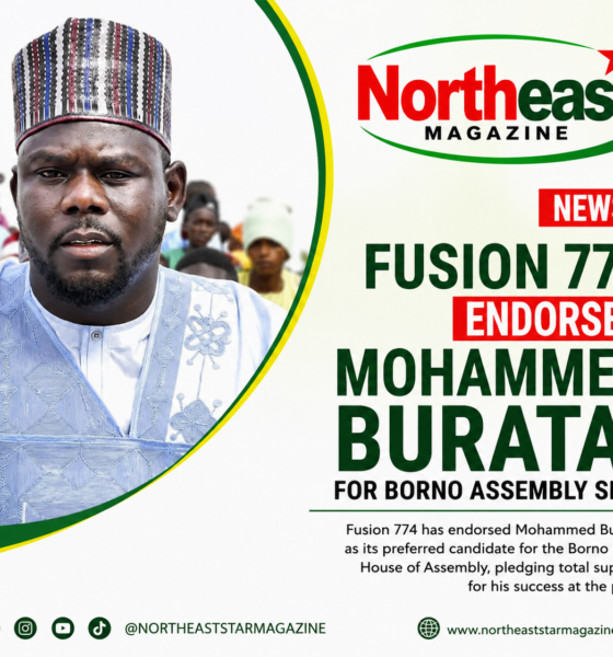 Fusion 774 Endorses Mohammed Buratai for Borno Assembly Seat