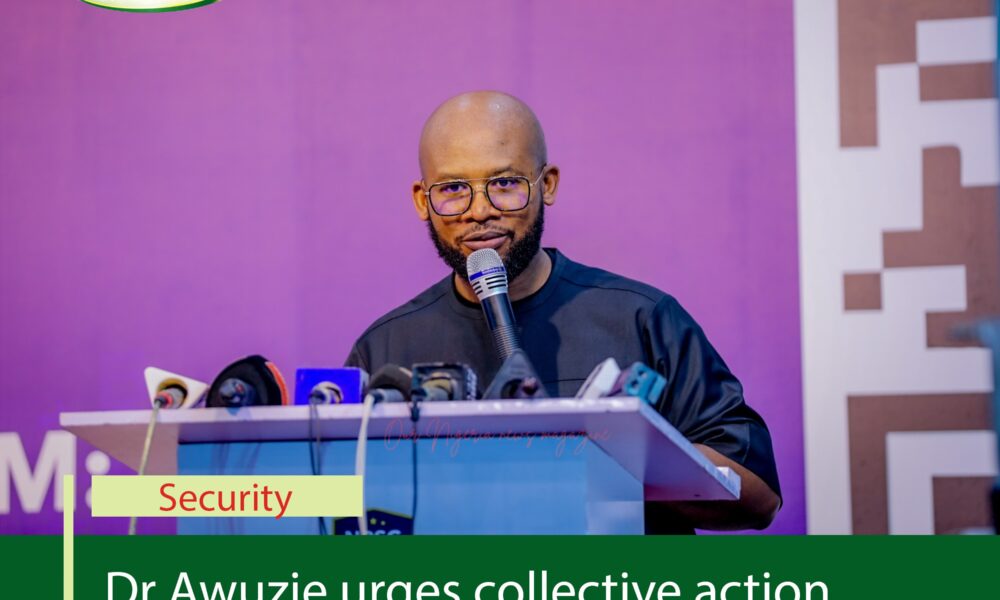 Awuzie Urges Collective Action on Nigeria Security
