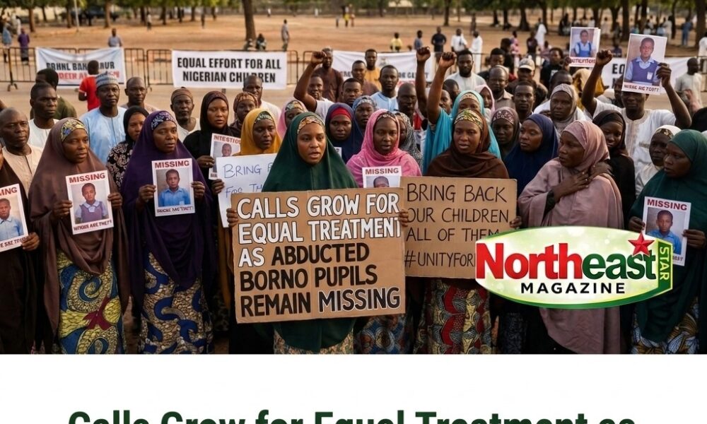 Calls Grow for Equal Treatment as Abducted Borno Pupils Remain Missing