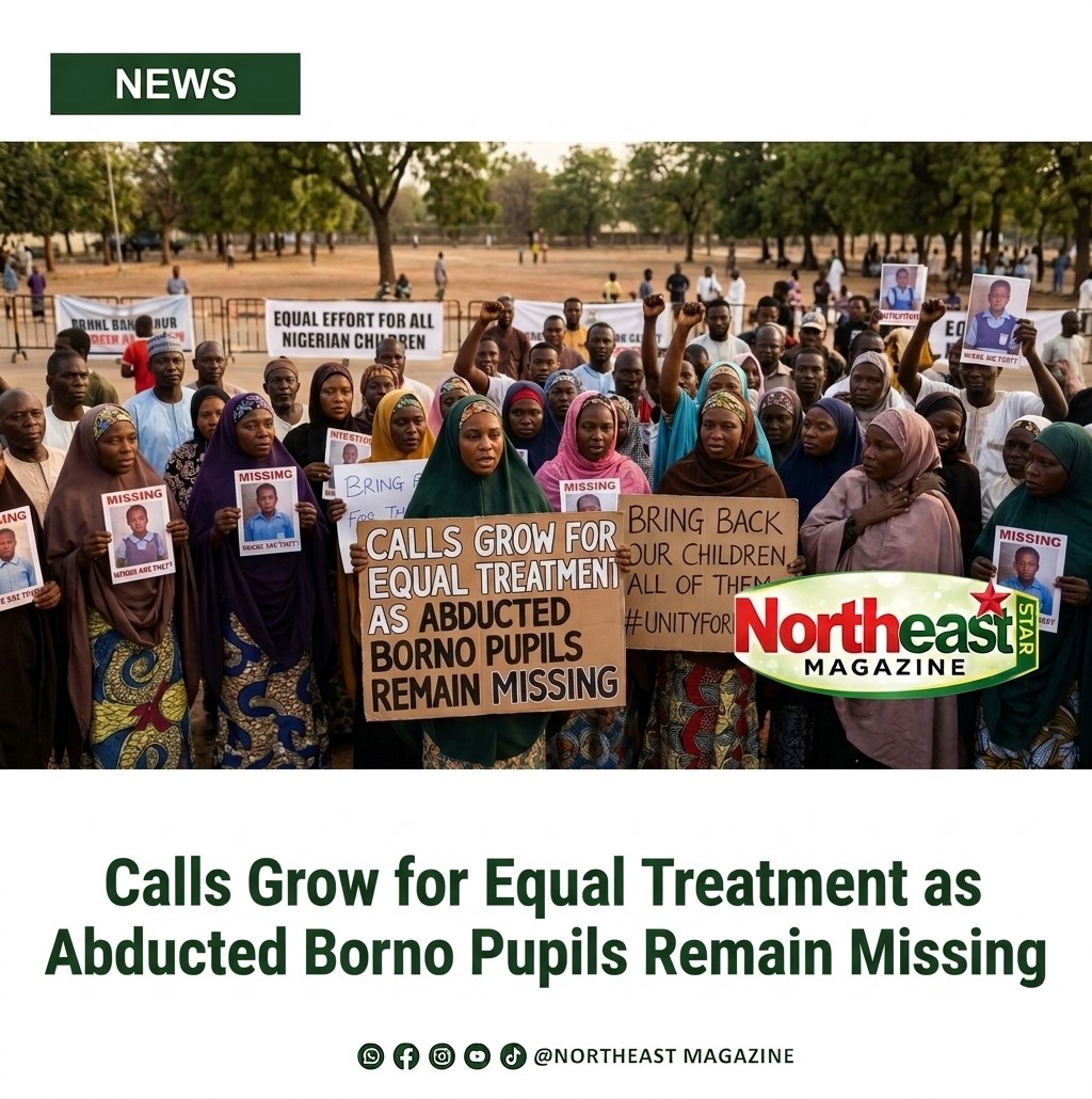 Calls Grow for Equal Treatment as Abducted Borno Pupils Remain Missing
