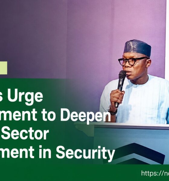 Experts Urge Government to Deepen Private Sector Involvement in Security