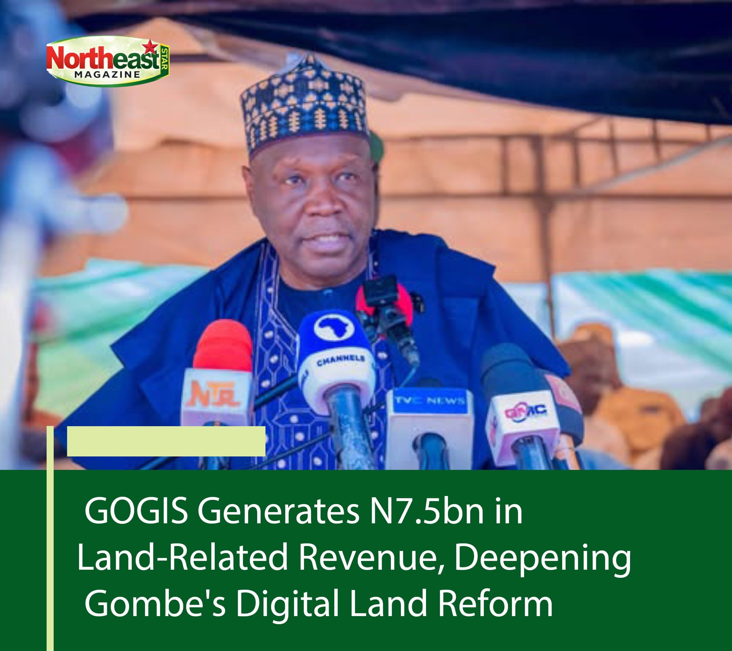 GOGIS Generates ₦7.5bn in Land-Related Revenue, Deepening Gombe's Digital Land Reform