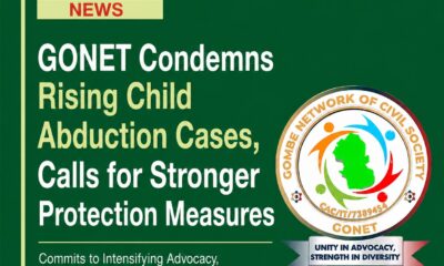 GONET Condemns Rising Child Abduction Cases, Calls for Stronger Protection Measures