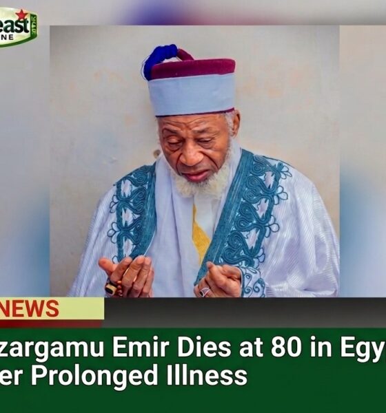Gazargamu Emir Dies at 80 in Egypt After Prolonged Illness