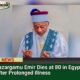 Gazargamu Emir Dies at 80 in Egypt After Prolonged Illness