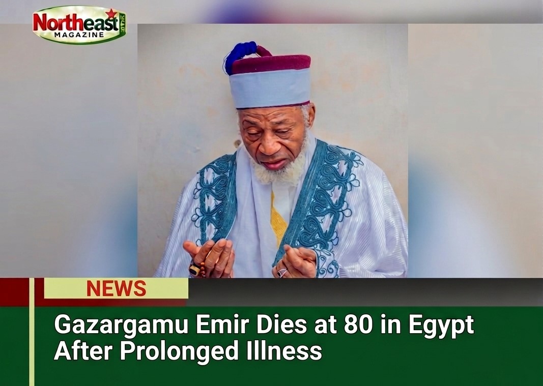 Gazargamu Emir Dies at 80 in Egypt After Prolonged Illness