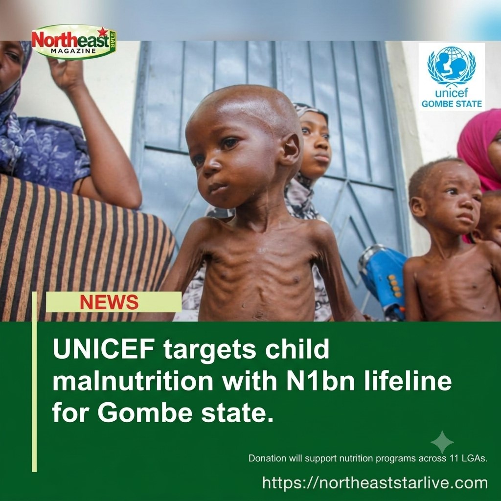 Gombe, UNICEF Targets Child Malnutrition with N1bn Lifeline
